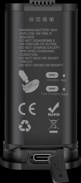 Actual product image Olight Battery Pack 3500 mAh for Allty 2000