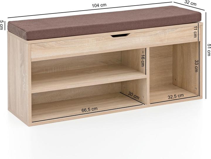 Produktbild Wohnling Reece (104 x 32 x 51 cm)