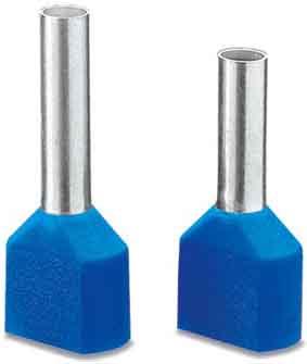Actual product image Phoenix Contact Twin ferrule with plastic collar