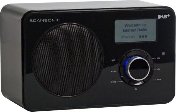 Produktbild Scansonic IN220BT (Internetradio, DAB+, Bluetooth, WLAN)