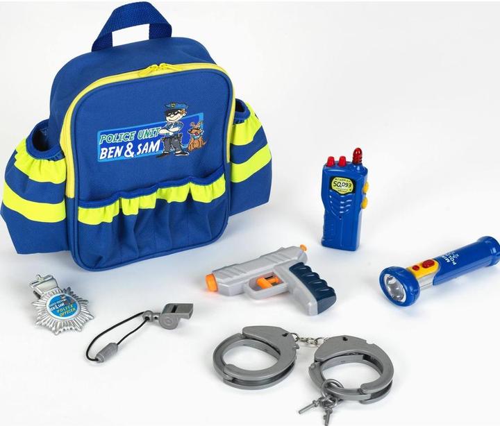 Theo Klein Police Unit Ben & Sam Polizei-Rucksack mit Zubehör