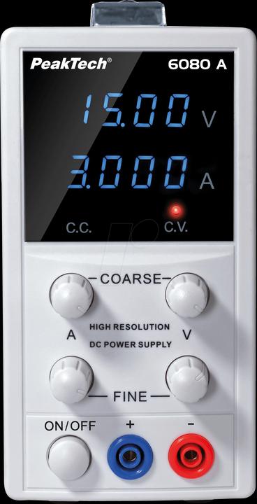 Peaktech P 6080 A Alimentation linéaire de laboratoire