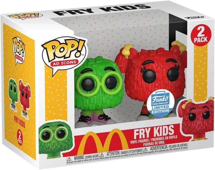 Produktbild Funko POP! 2 Pack McDonalds Fry Kids (Green & Red) Exclusive
