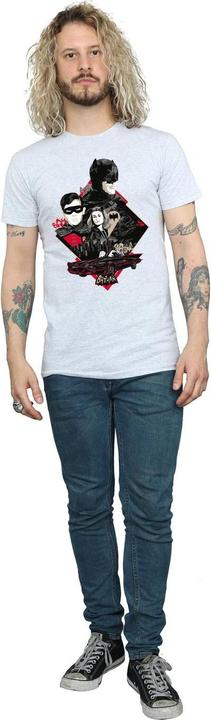 Produktbild Batman TV Serie Charakter Skyline TShirt (XL)