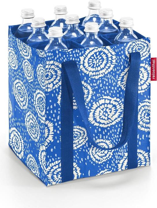 Produktbild reisenthel Flaschentasche Bottlebag Batik Strong Blue Blau/Weiss