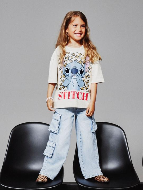 Actual product image Name it NKFBELLA WIDE CARGO JEANS 8772-BE NOOS (140)