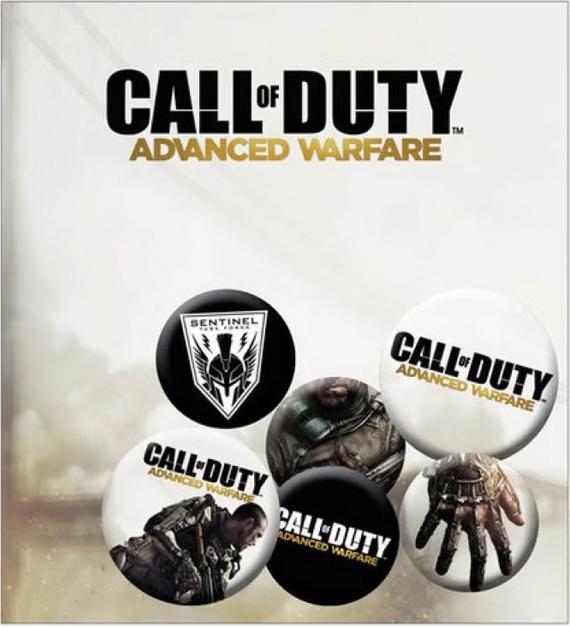Produktbild Call of Duty Abzeichen Advanced Warfare 6erPack