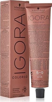 Image du produit Schwarzkopf Professional Igora Color 10 Permanent 10 Minute Color Cream (5-0 brun clair)
