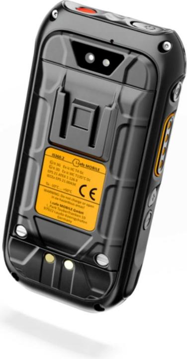Produktbild I.safe Mobile IS360.2 Mobiltelefon Ex-geschütztes Handy Ex Zone 2/22 7.6cm (3.0 Zoll) IP68, MIL-STD (8 GB, Schwarz, 3", 2 Mpx, 4G)