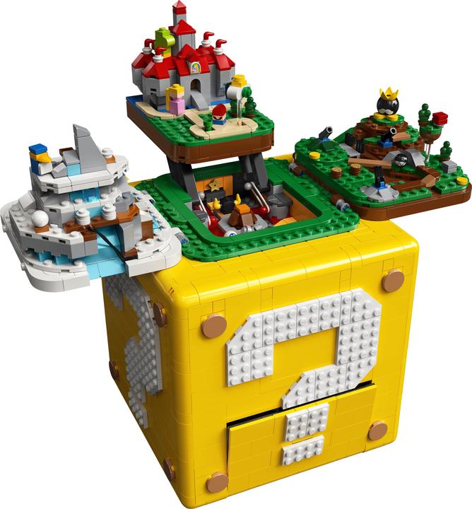 Produktbild LEGO Fragezeichen-Block aus Super Mario 64 (71395, LEGO Seltene Sets, LEGO Super Mario)
