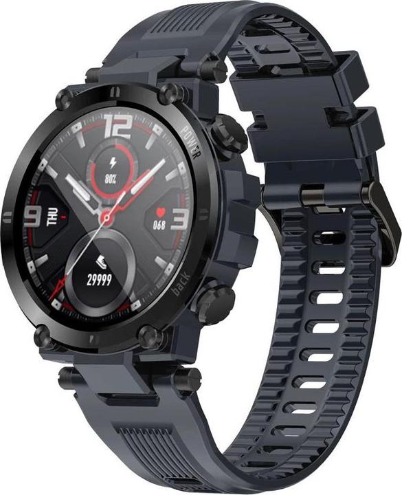 Actual product image Senbono D13 smart watch black (28445)