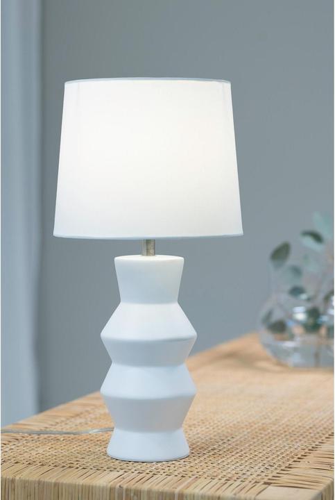 Produktbild Markslöjd Tischleuchte Sienna 1L, E27, 40 W, Weiss (E27)