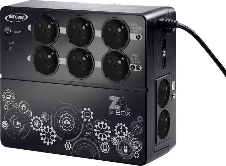 Produktbild Infosec Z3 Zenergy Box 700 (700 VA, 360 W)