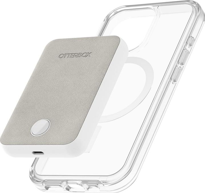 Immagine prodotto OtterBox Wireless Power Bank (7.5W) 5000mAh USB-C Port White (5000 mAh, 12 W)