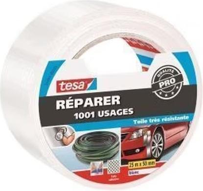 Produktbild tesa Weisses Reparaturband 25 m x 50 mm (50 mm)