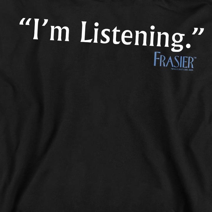Immagine prodotto Frasier I'm Listening Felpa Adulto Unisex (XL)