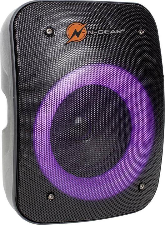 Actual product image N-Gear Bluetooth Speaker Playback/Mic/LED (6 h, Rechargeable battery operated)