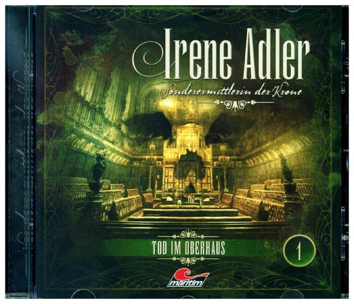 Produktbild Irene Adler - Sonderermittlerin der Krone 1 Tod im Oberhaus (Florian Halm, Charles Rettinghaus, Peter Kirchberger, Elga Schütz, Matti Klemm, Tom Raczko, Michael Pan, Yvonne Greitzke, Reent Reins, Timo Kinzel, Hans-Jürgen Dittberner, Andrea Aust, Florentine Draeger, Rüdiger Schulzki, Thomas Nero Wolff)