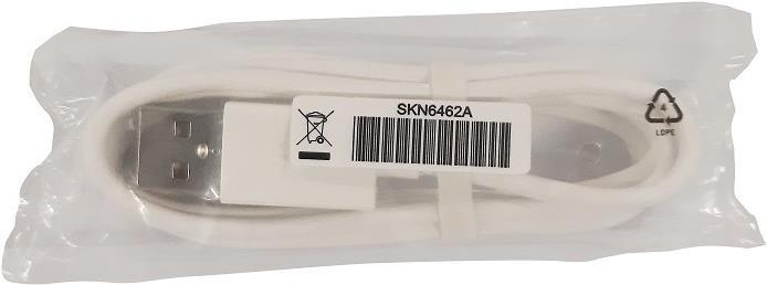 Actual product image Motorola Data Cable SKN6462A, Micro-USB, white, Bulk (1 m)
