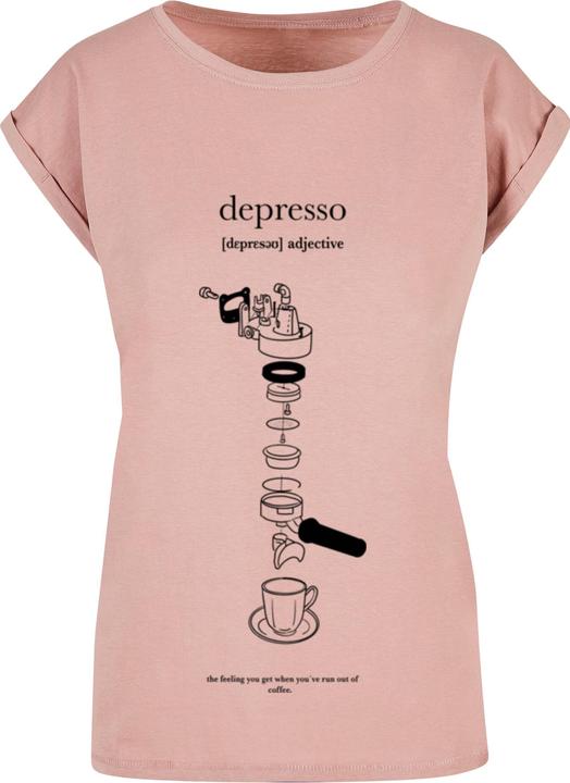 Image du produit Mister Tee MisterTee Ladies Depresso Extended Shoulder Tee - 174691 (L)