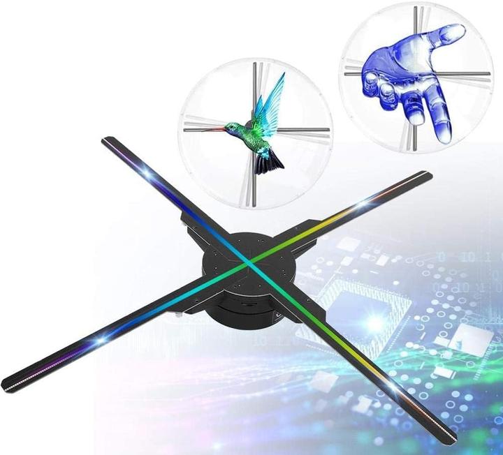 Image du produit OBA 3D-Hologramm-Projektor ‎ZH03-HDmit WiFi und Bluetooth