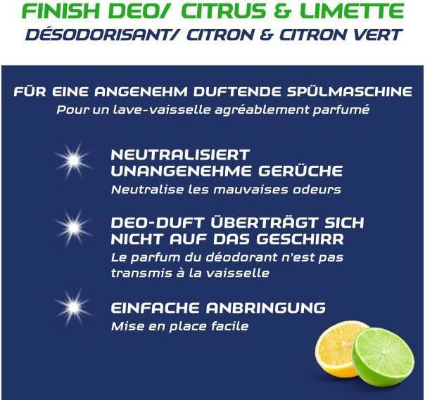 Actual product image Finish Citro-Fresh (Liquid, 60 Washing cycles)