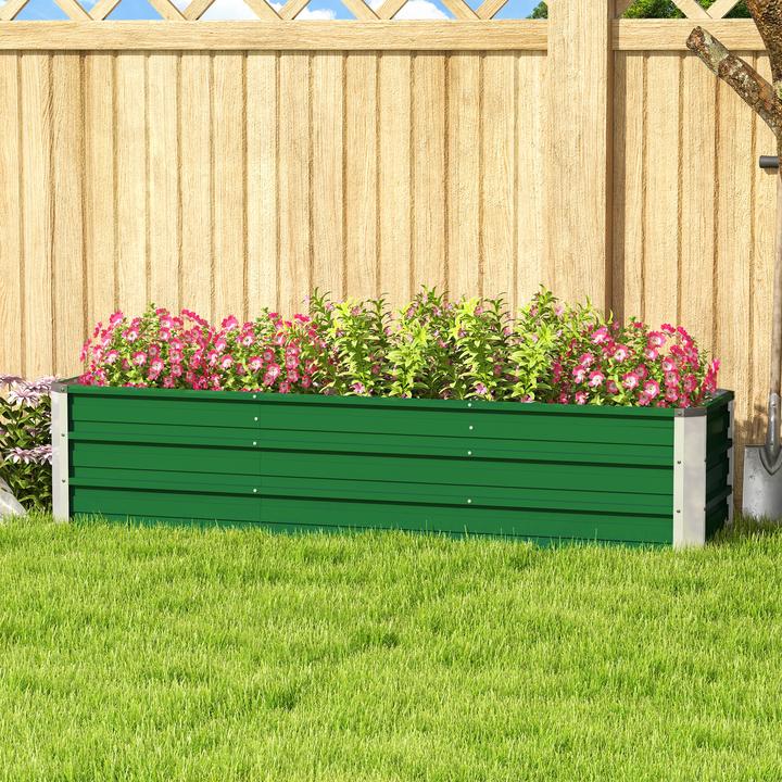 Produktbild Outsunny Gartenbeet inclusive Gartenhandschuhen und Beetschildern