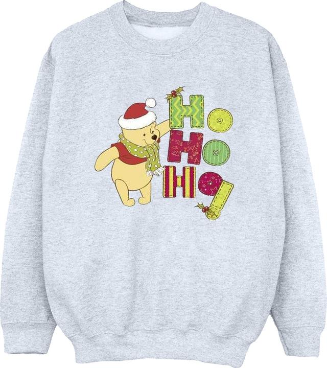 Disney Winnie The Pooh Ho Ho Ho Scarf Sweatshirt (M)