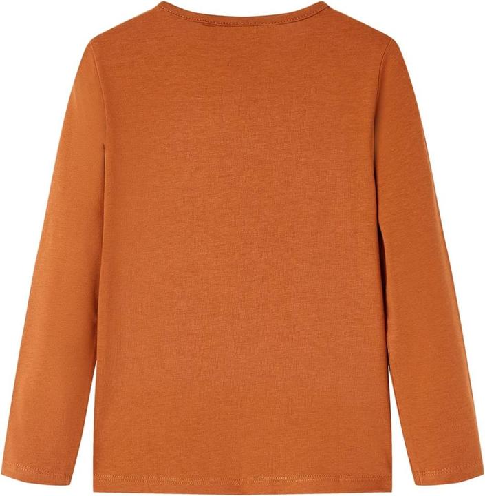 Immagine prodotto VidaXL Camicia da bambino a maniche lunghe Cognac 92,Materiale: 95 % cotone. 5 (92)