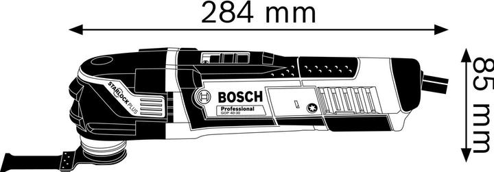 Actual product image Bosch Professional Multi-Cutter GOP 40-30, with accessories, L-BOXX