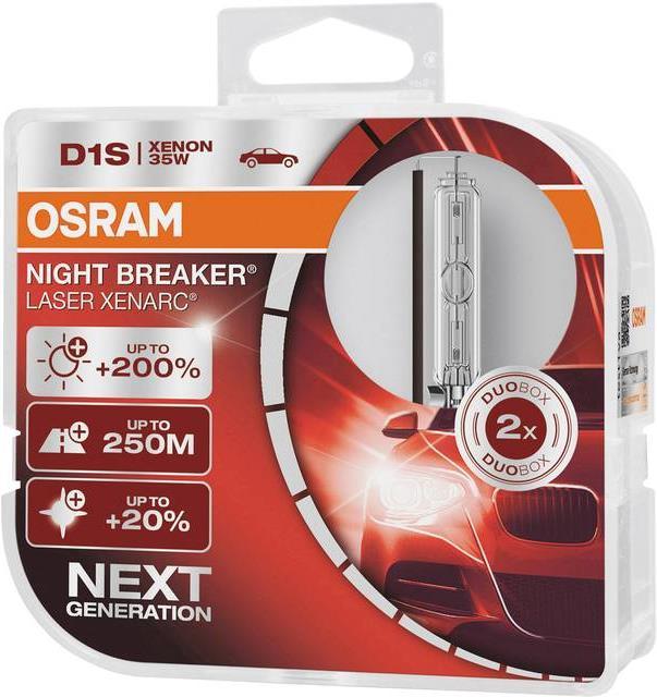Image du produit Osram Lampe frontale au xénon Xenarc Night Breaker Laser (D1S)