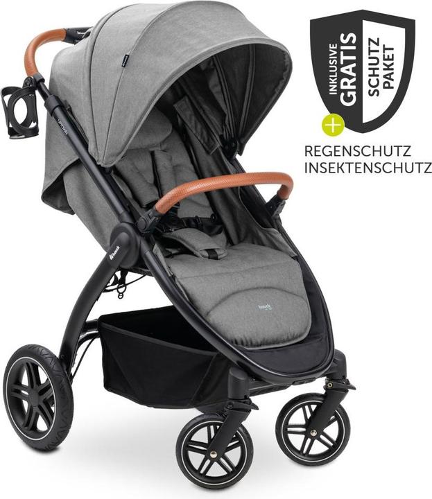 Actual product image Hauck Buggies & pushchairs Buggy & pushchair UpTown Black (with reclining function)