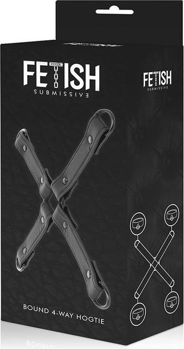 Image du produit Fetish submissive Hog Tie Cuir végétalien