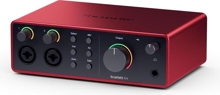 Focusrite Scarlett 4i4 – 4th Generation (USB)