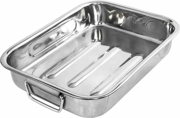 Immagine prodotto Krüger PADELLA QUADRATA 3 0CM IN ACCIAIO INOX 15130 (Padella per friggere, Acciaio inossidabile)