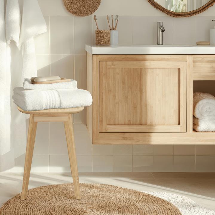 Actual product image Relaxdays Esszimmerhocker