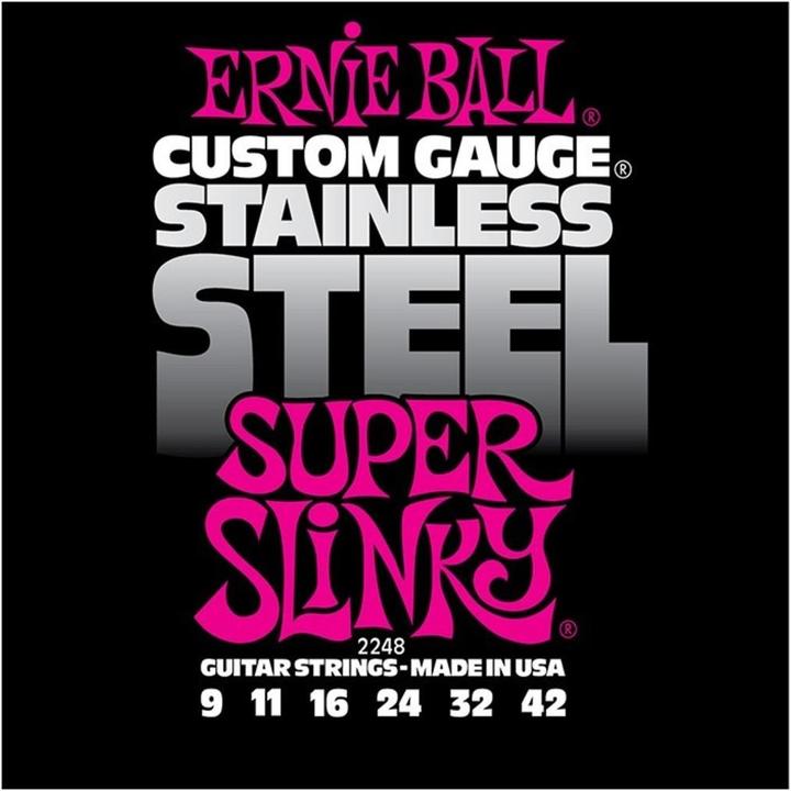 Produktbild Ernie Ball Slinky Stainless (6 x, E-Gitarre, 0.04")