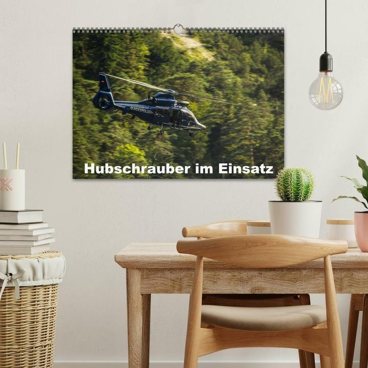 Image du produit Hubschrauber im Einsatz (Wandkalender 2025 DIN A3 quer), Monatskalender (A3, Allemand)