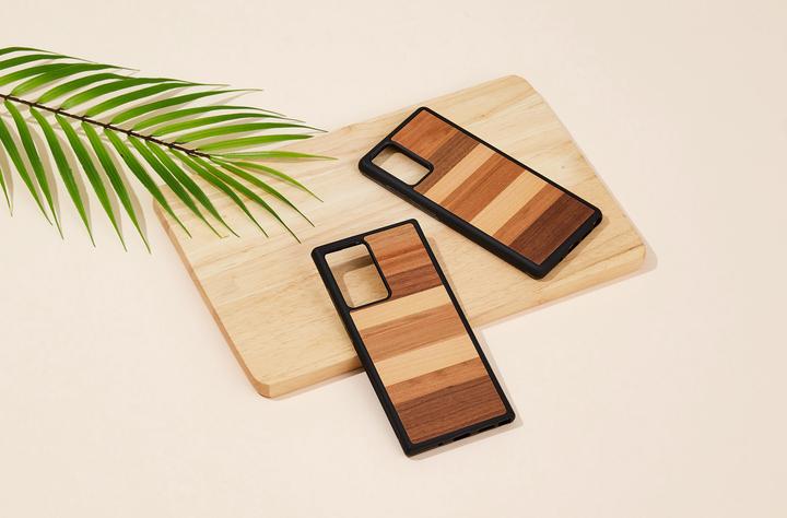 Immagine prodotto Man.Wand Custodia &WOOD per Galaxy Note 20 Ultra sabbia juodas (Samsung Galaxy Note 20 Ultra)
