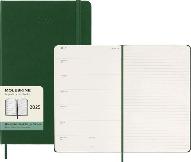 Moleskine Calendrier de notes (A5, Anglais)