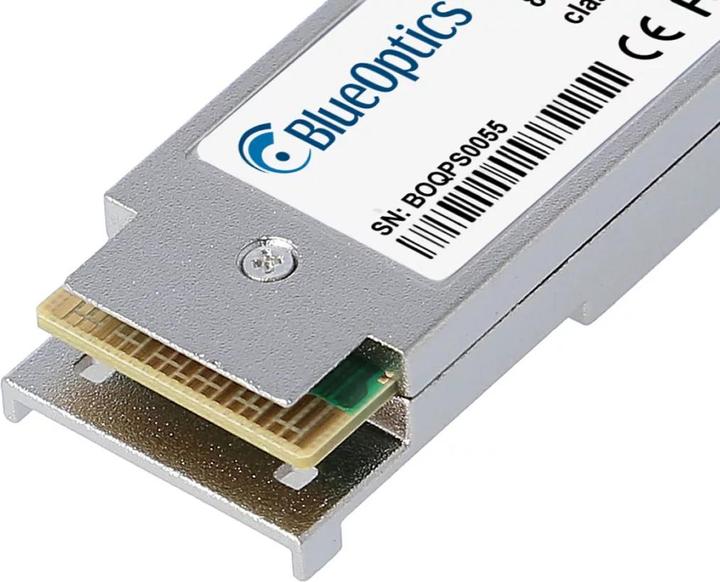 Produktbild BlueOptics Kompatibler Extreme Networks EQPT404LR4LCL100 BO25K13610D QSFP Transceiver, LC-Duplex, 40GBASE-LR4