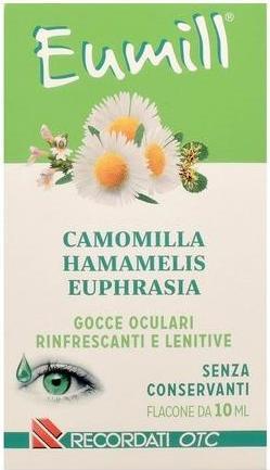 Image du produit Recordati Pharma Eumill Gouttes rafraîchissantes pour les yeux 10ml (10 ml)