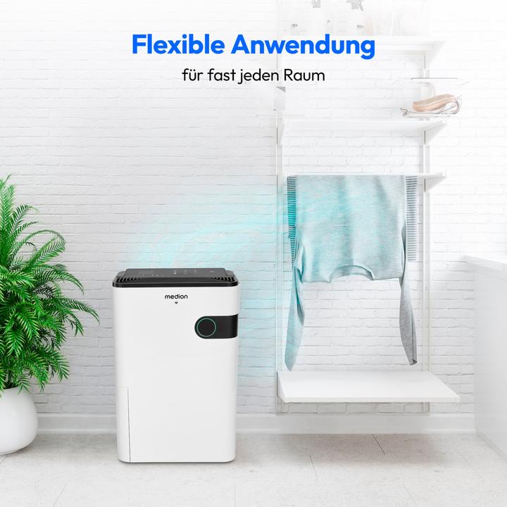 Produktbild Medion Smarter Luftentfeuchter MD 12044 (40 m², 24 l/24h)