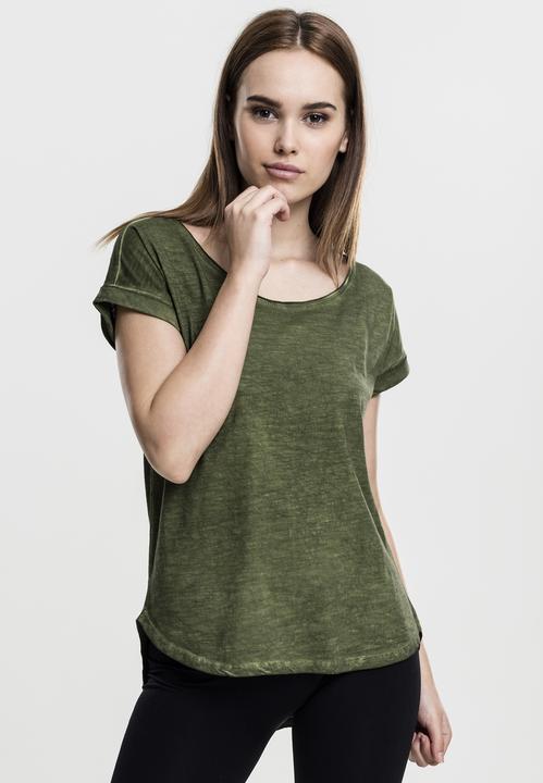 Image du produit Urban Classics Ladies Long Back Shaped Spray Dye Tee (L)