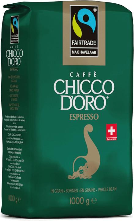 Chicco D'oro Espresso (1000 g, Medium roast)