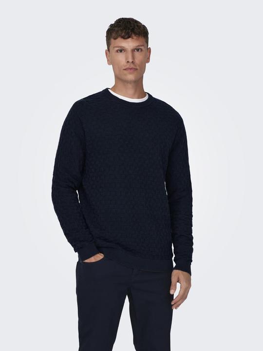 Immagine prodotto Only & Sons Onskalle Reg 12 Struc Crew Knit Noos (S)
