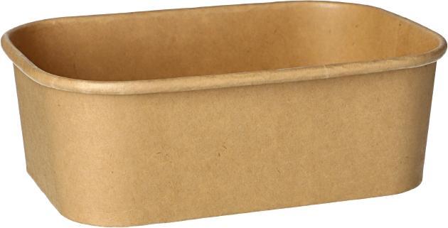 Papstar Rechthoekige verpakkingsbekers (25 x)