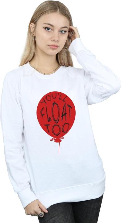 Actual product image Universal Textiles Womens/Ladies Pennywise You'll Float Too Sweatshirt (L)