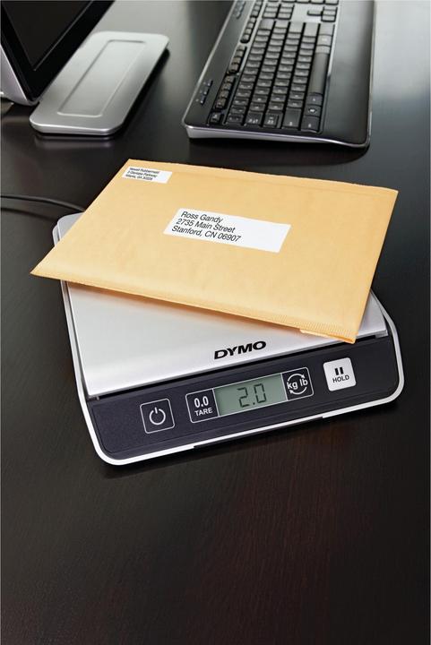 Produktbild Dymo M10 E-Mail-Waage Schwarz, Silber