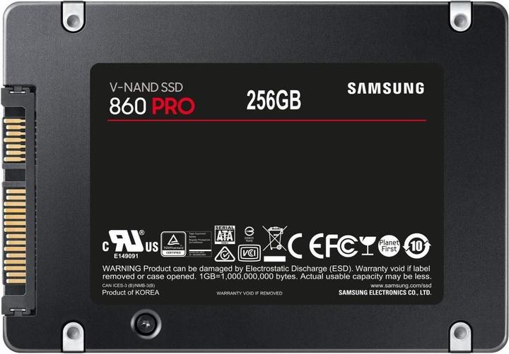 Image du produit Samsung 860 Pro (256 Go, 2.5")